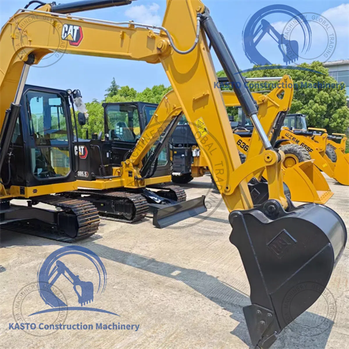CAT 307 used machinery photo