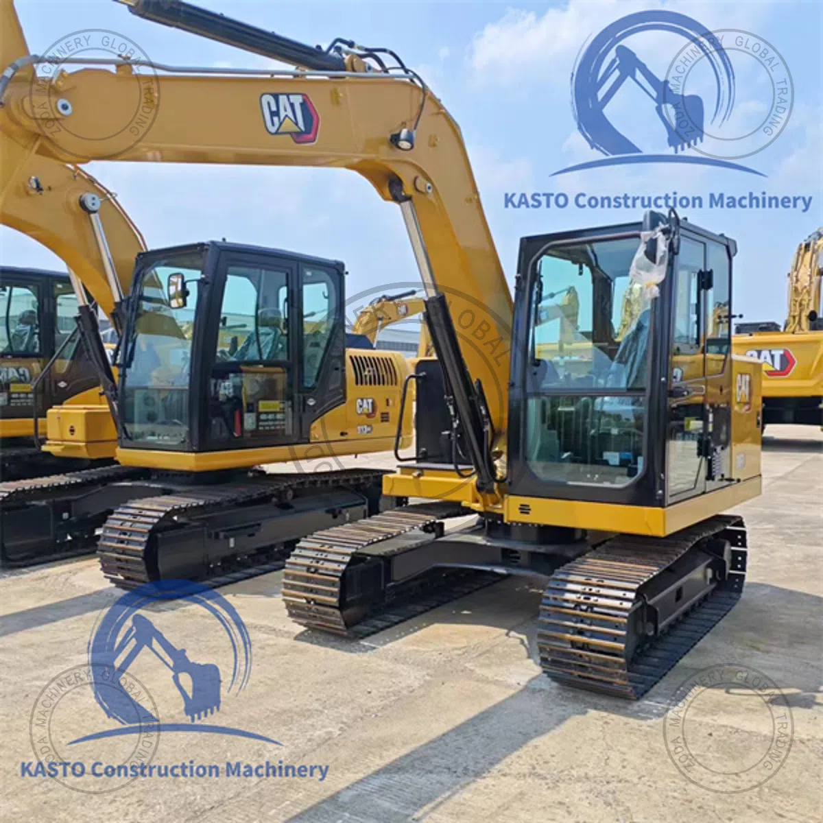 CAT 307 used machinery photo