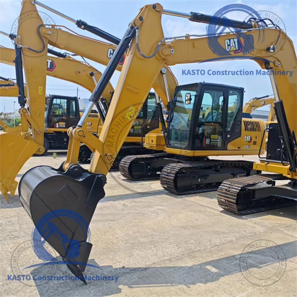 CAT 307 used machinery photo