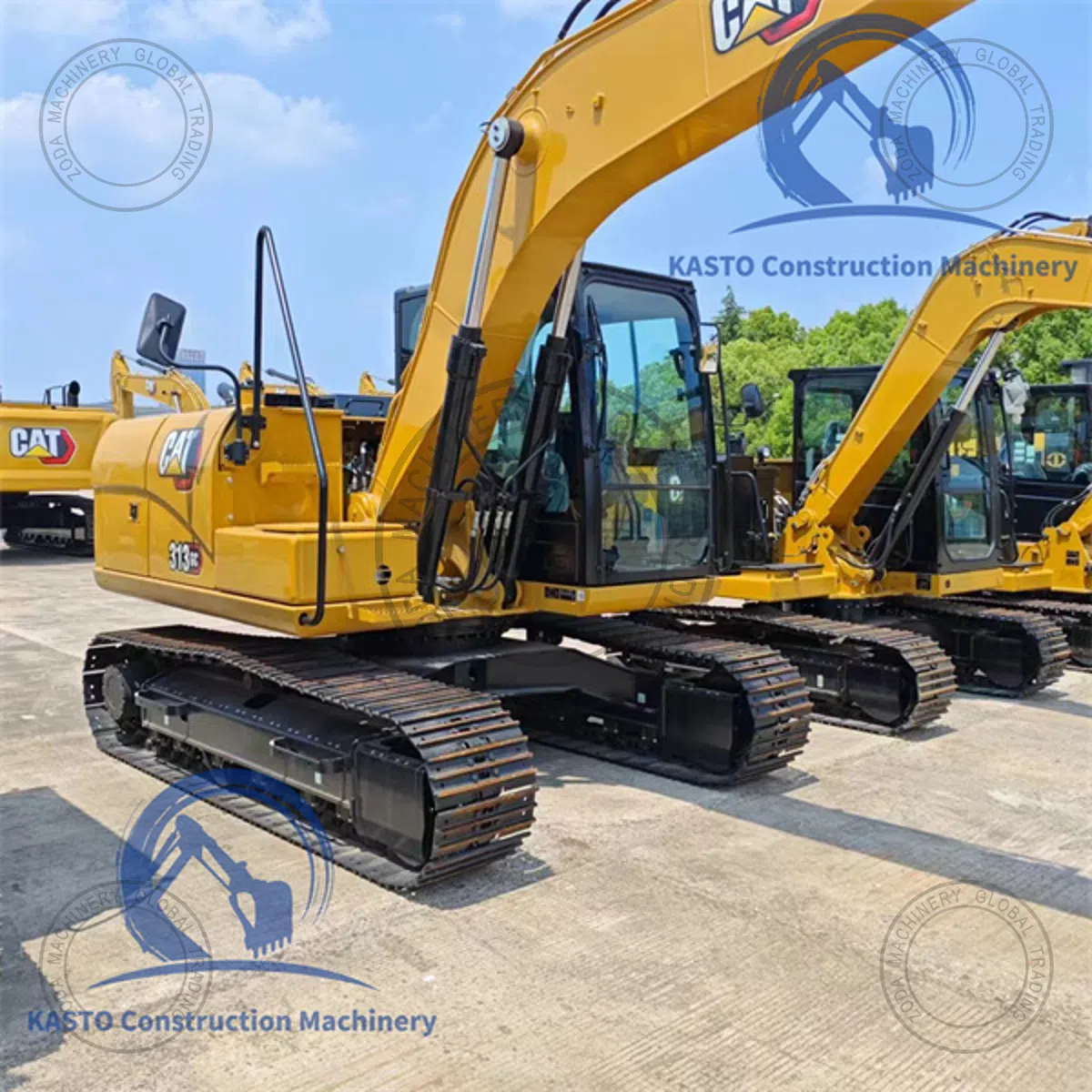 CAT 313GC used machinery photo
