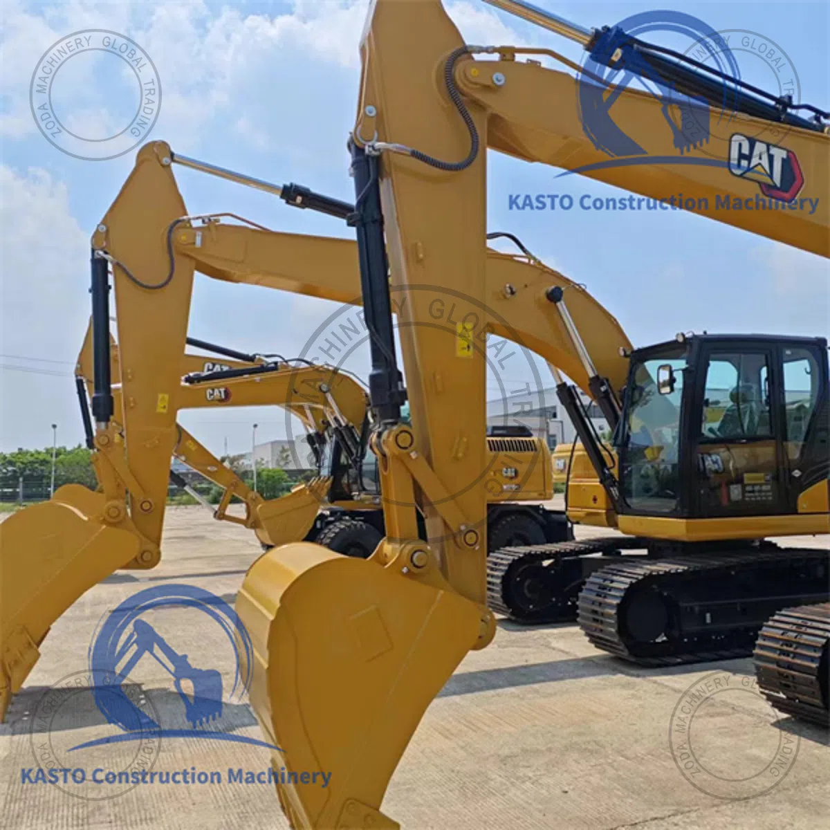 CAT 313GC used machinery photo