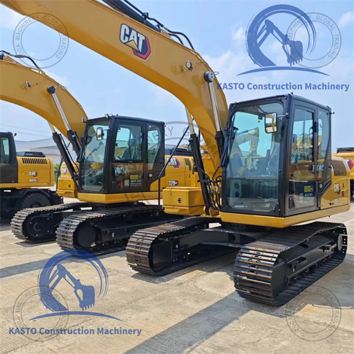 CAT 313GC used machinery photo