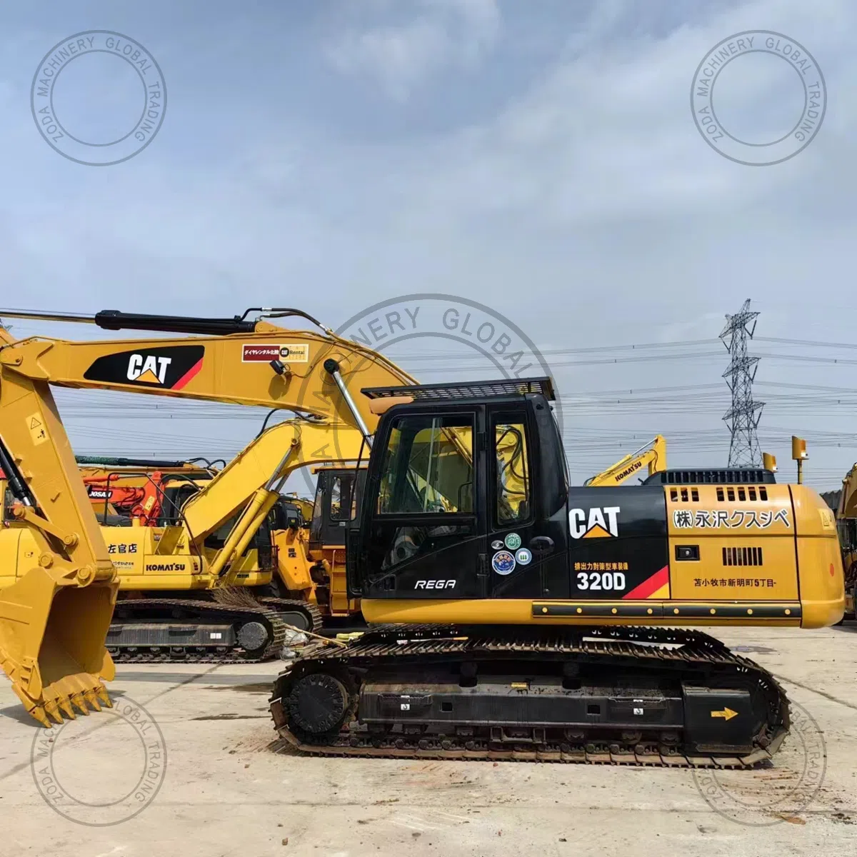 CAT 320D used machinery photo