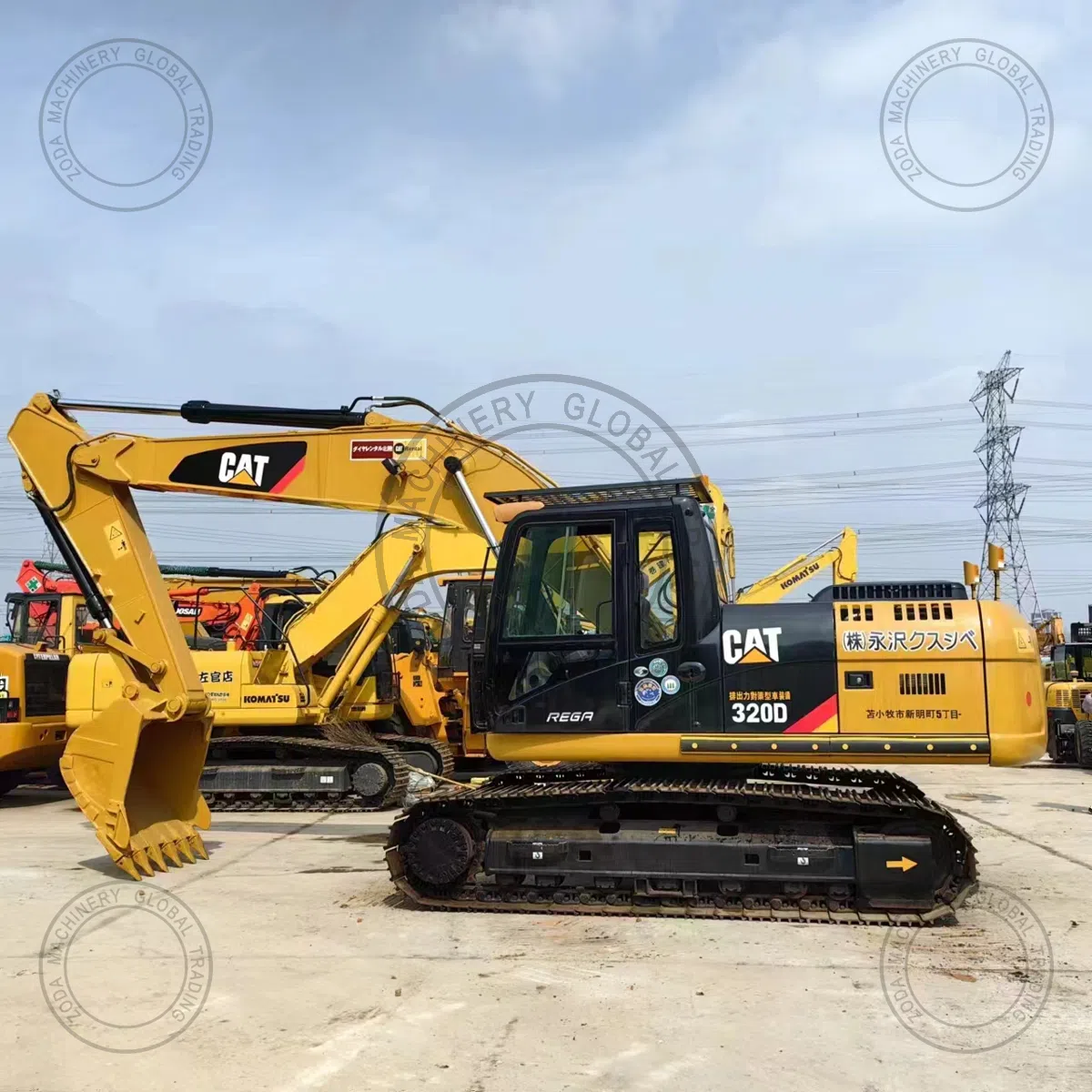 CAT 320D used machinery photo