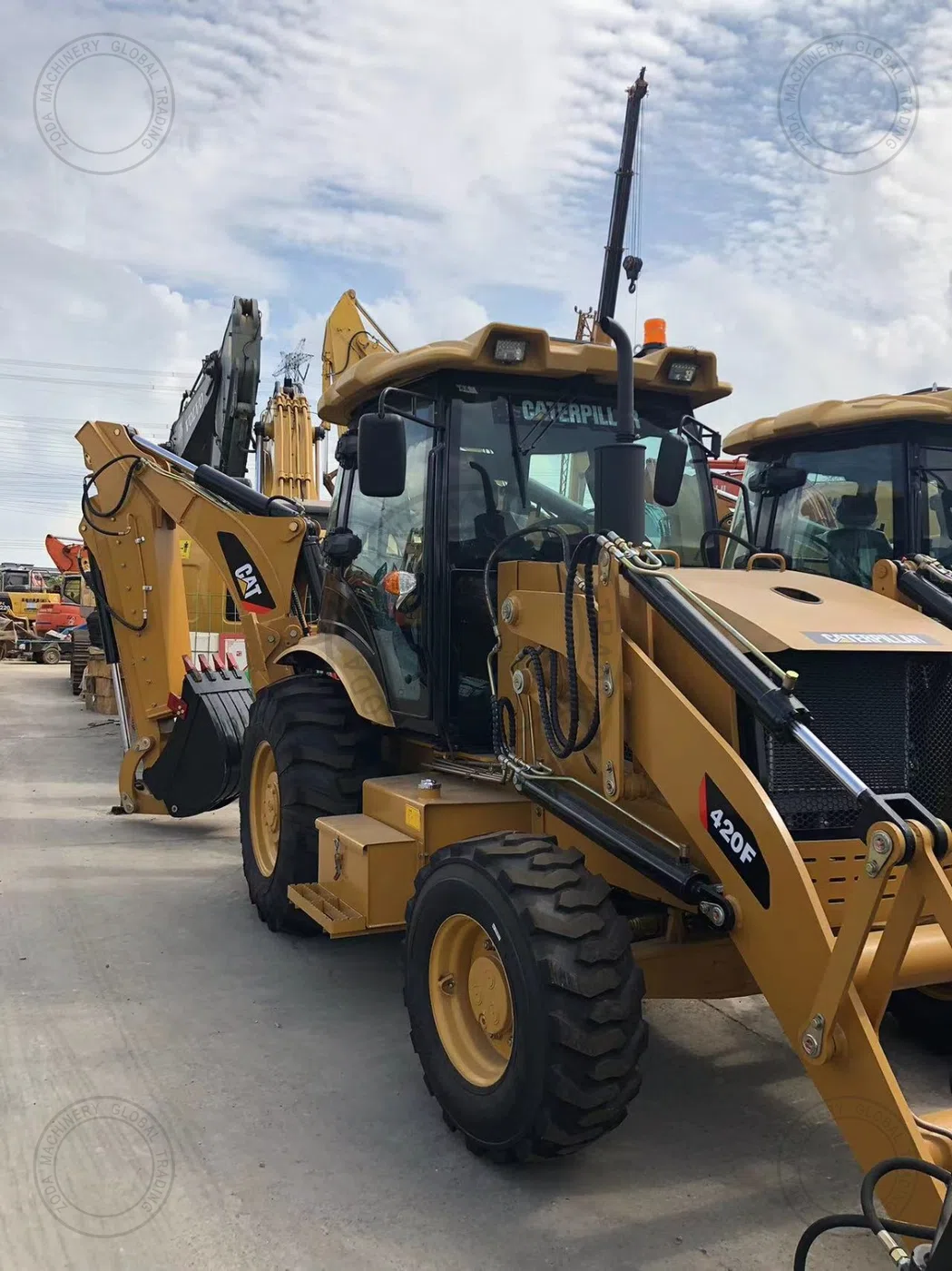 Used Telehandler CAT 420 for Sale photo 6