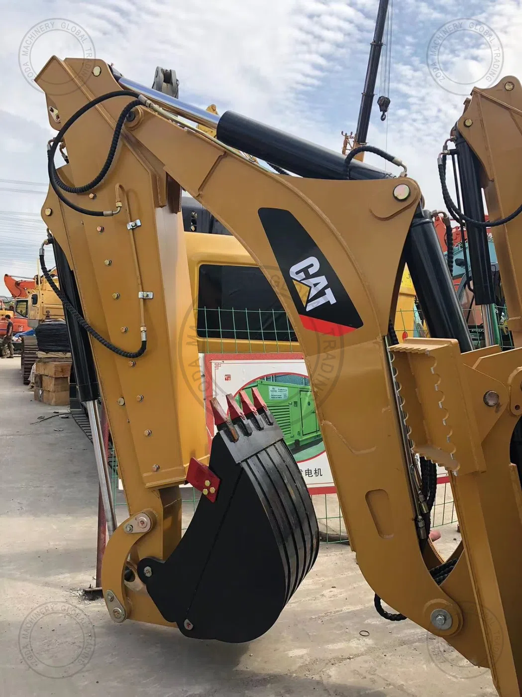 Used Telehandler CAT 420 for Sale photo 8