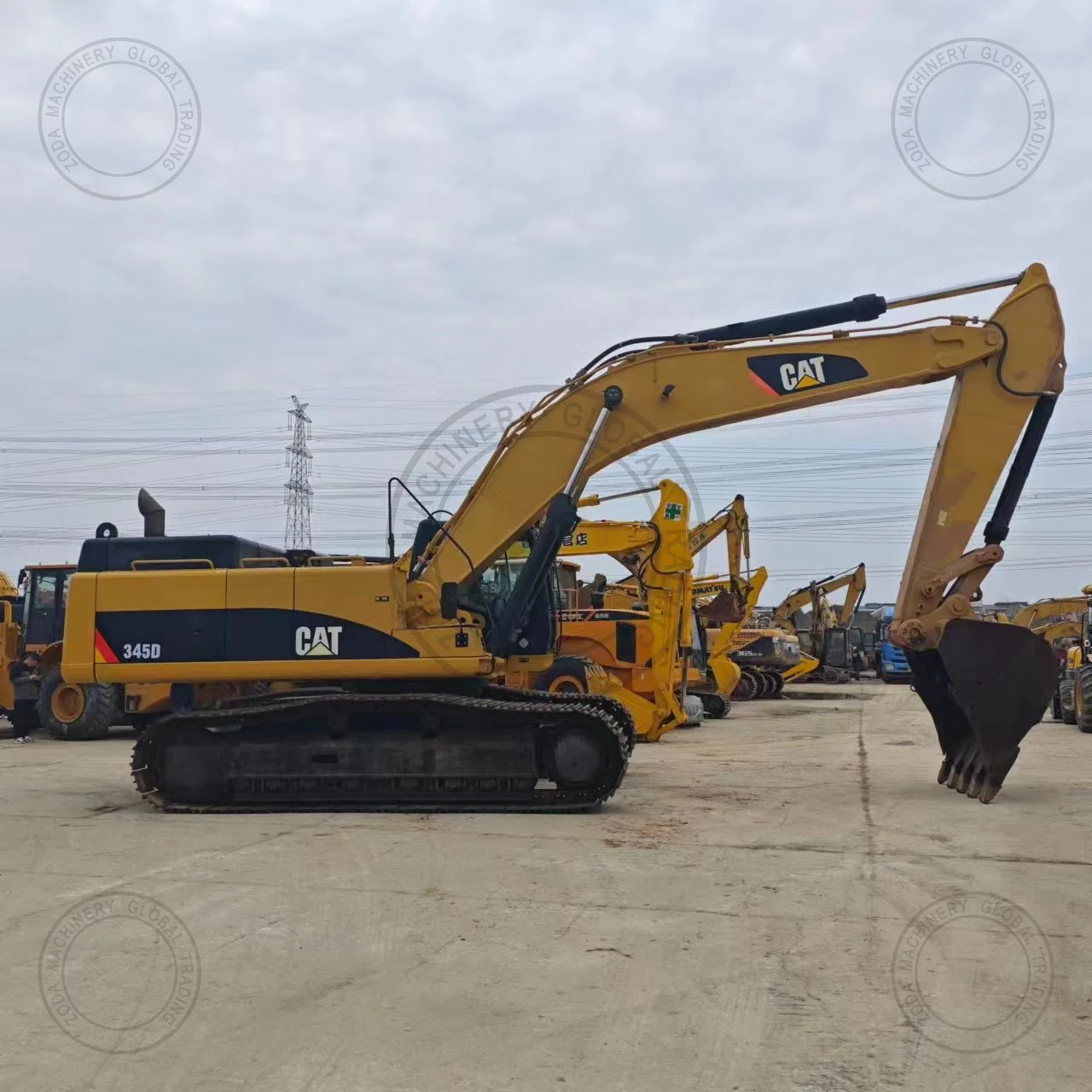 Used Excavator CAT345D for Sale photo 2