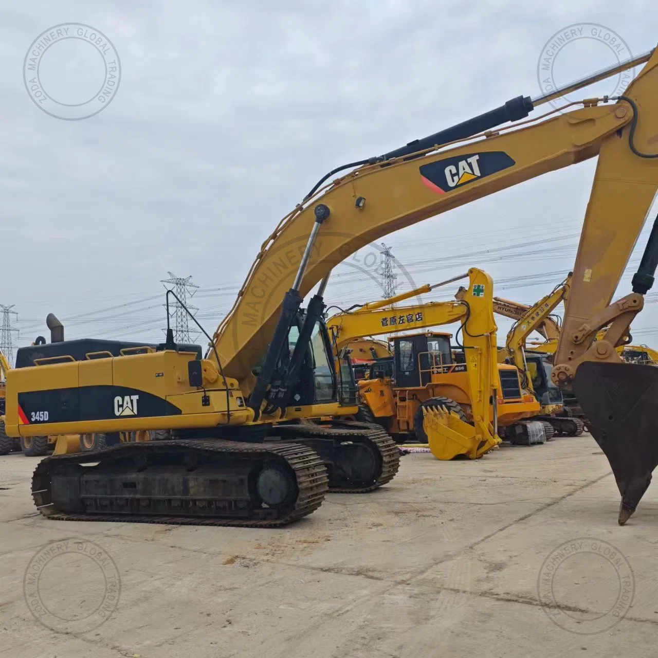 Used Excavator CAT345D for Sale photo 3