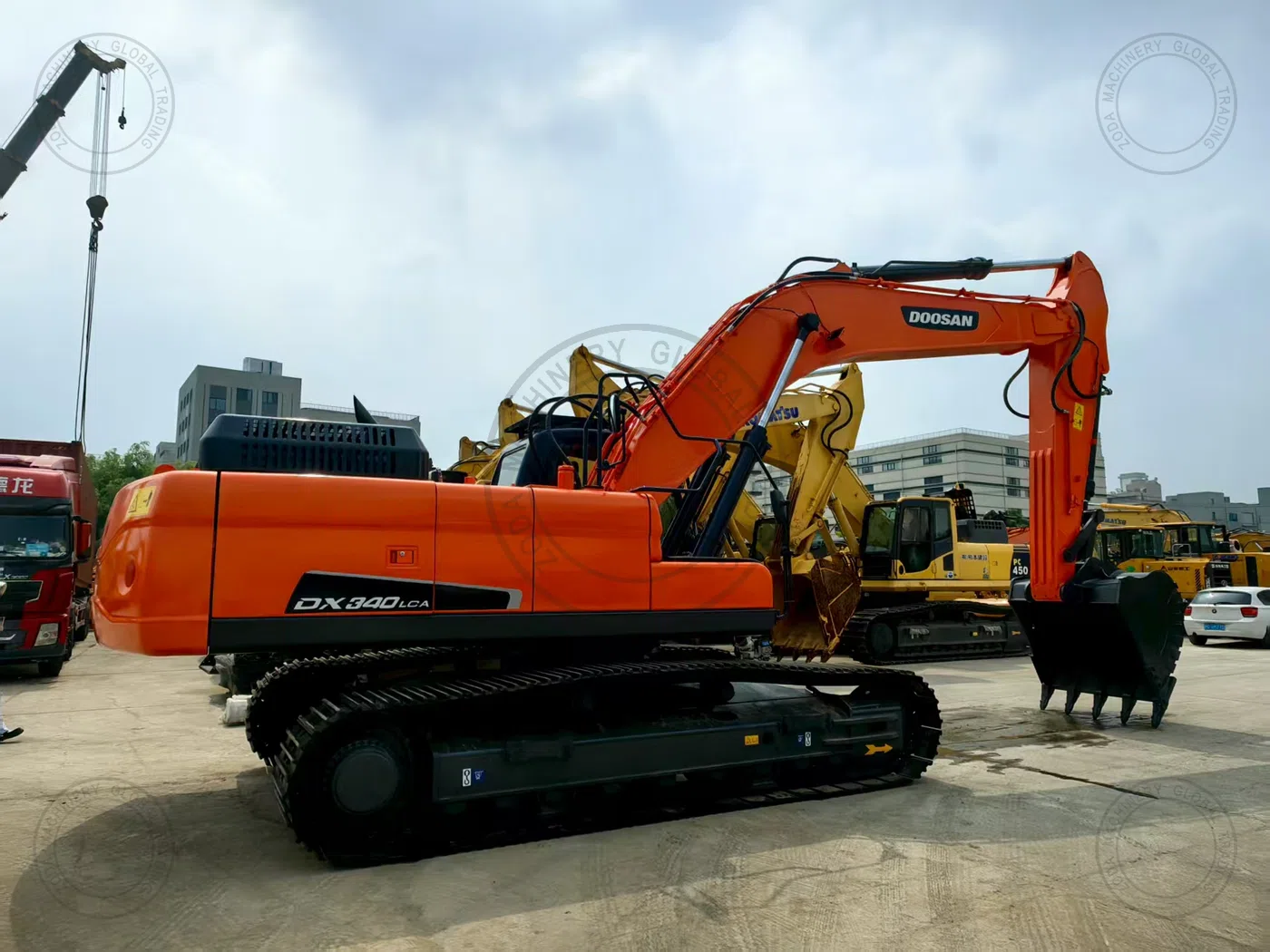 Used Excavator DOOSAN DX340 for Sale photo 10