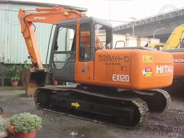 Used Mini Excavator HITACHI EX 120 1 for Sale photo 2