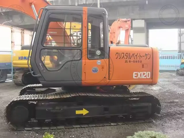 Used Mini Excavator HITACHI EX 120 1 for Sale photo 5