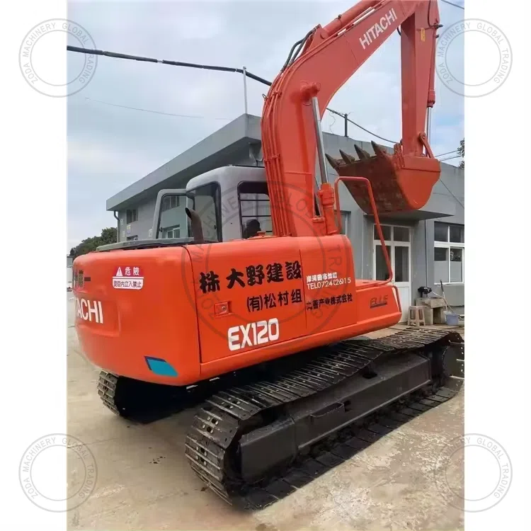 Used Mini Excavator HITACHI EX 120 2 for Sale photo 3