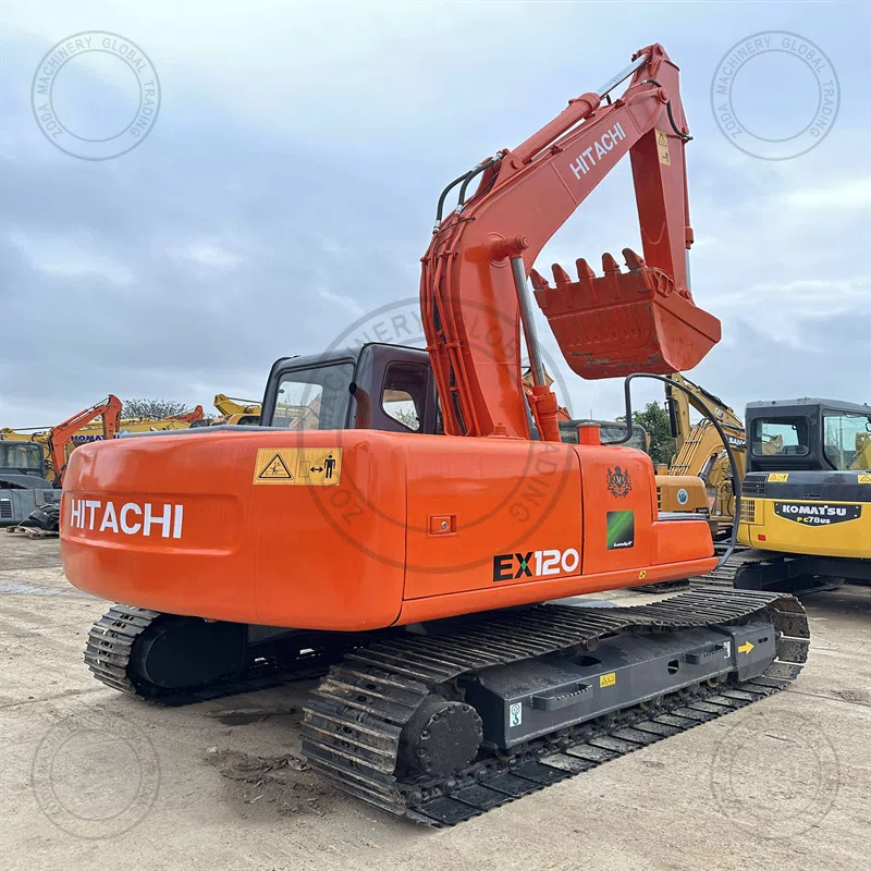 Used Mini Excavator HITACHI EX 120 3 for Sale photo 3