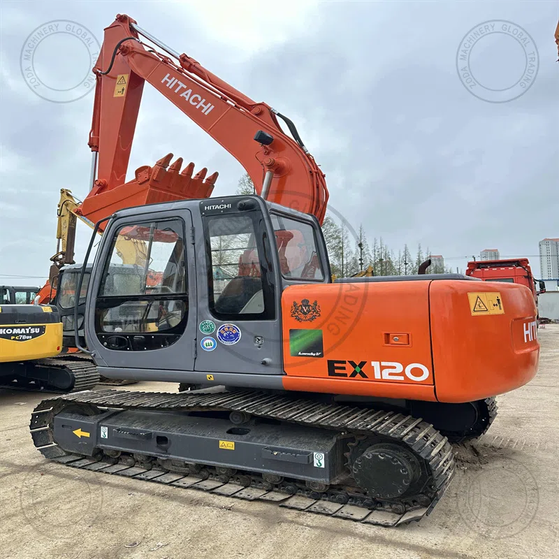 Used Mini Excavator HITACHI EX 120 3 for Sale photo 4