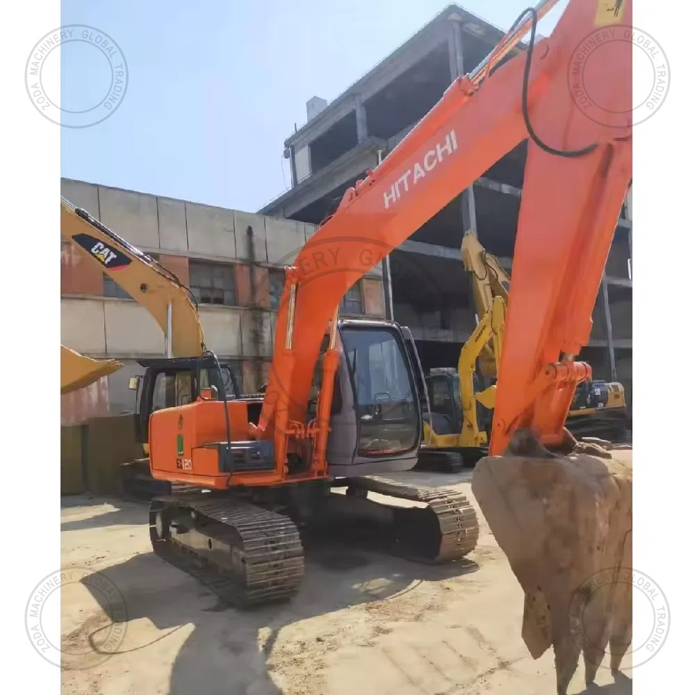 Used Mini Excavator HITACHI EX 120 for Sale photo 2