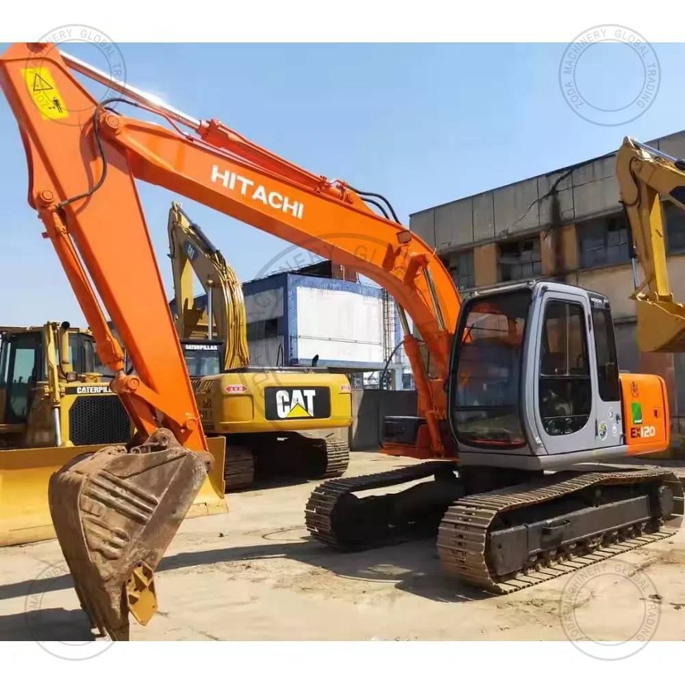 Used Mini Excavator HITACHI EX 120 for Sale photo 3
