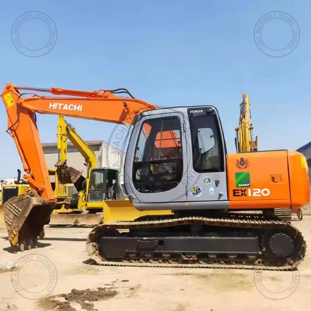 Used Mini Excavator HITACHI EX 120 for Sale photo 6