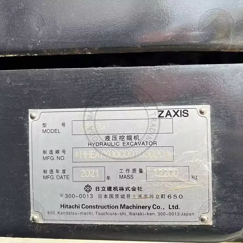 Used Mini Excavator HITACHI ZX120 1 for Sale photo 4
