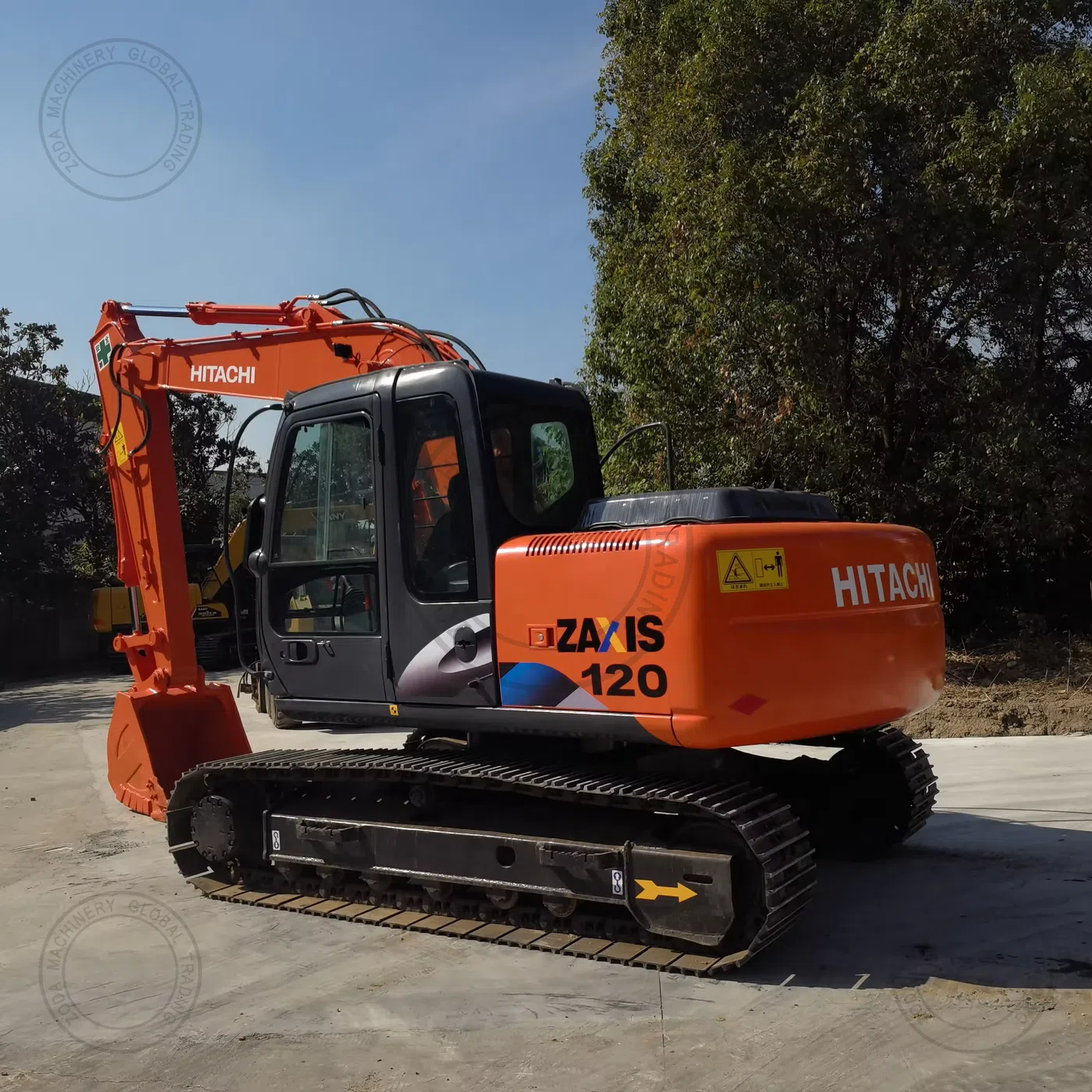 Used Mini Excavator HITACHI ZX120 2 for Sale photo 2