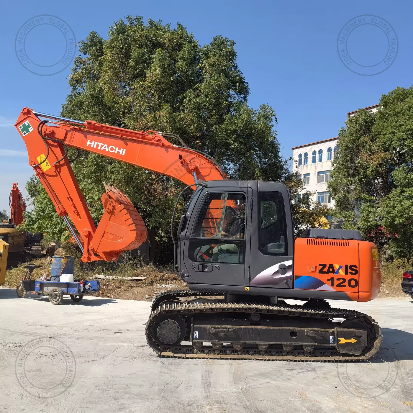 Used Mini Excavator HITACHI ZX120 2 for Sale photo 3