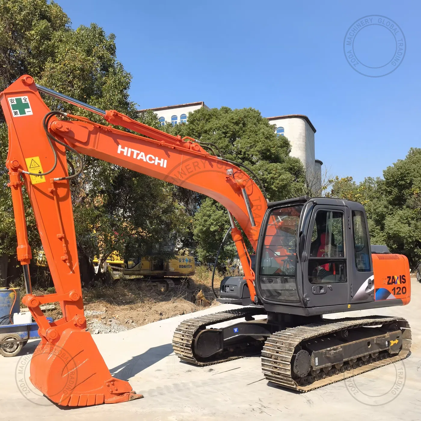Used Mini Excavator HITACHI ZX120 2 for Sale photo 5