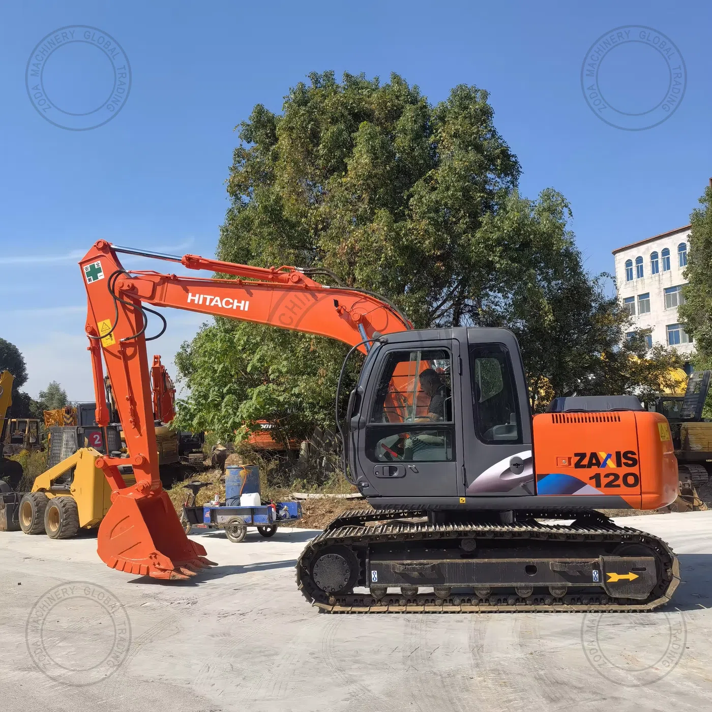 Used Mini Excavator HITACHI ZX120 2 for Sale photo 6
