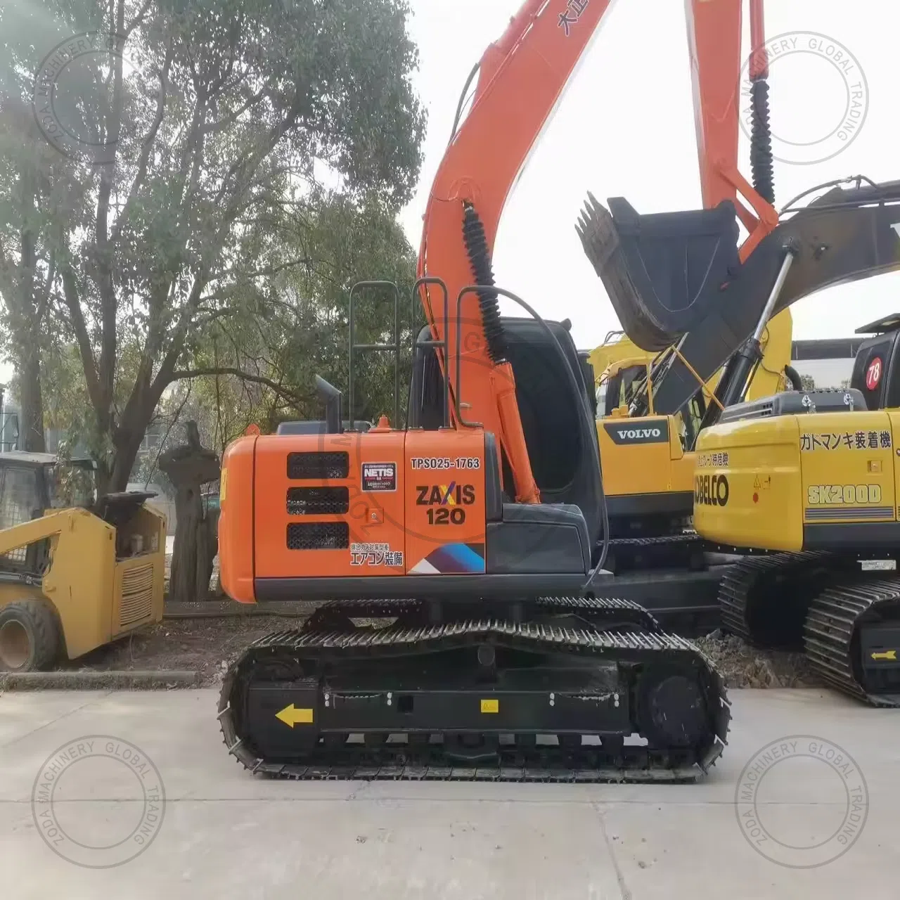 Used Mini Excavator HITACHI ZX120 3 for Sale