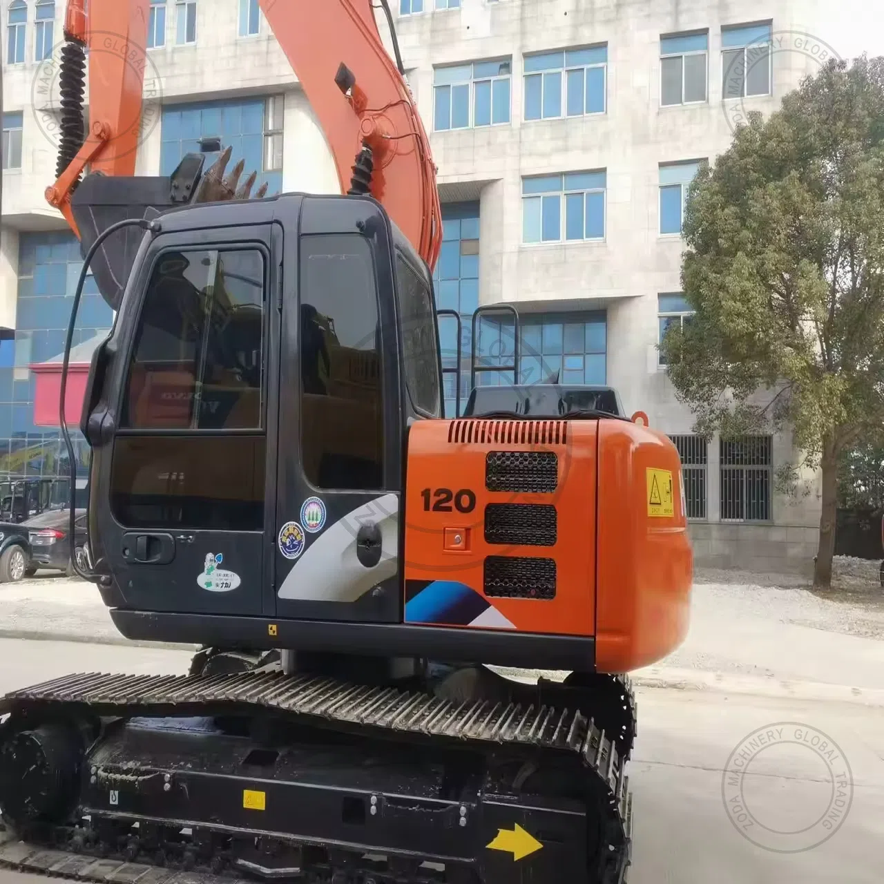 Used Mini Excavator HITACHI ZX120 3 for Sale photo 3
