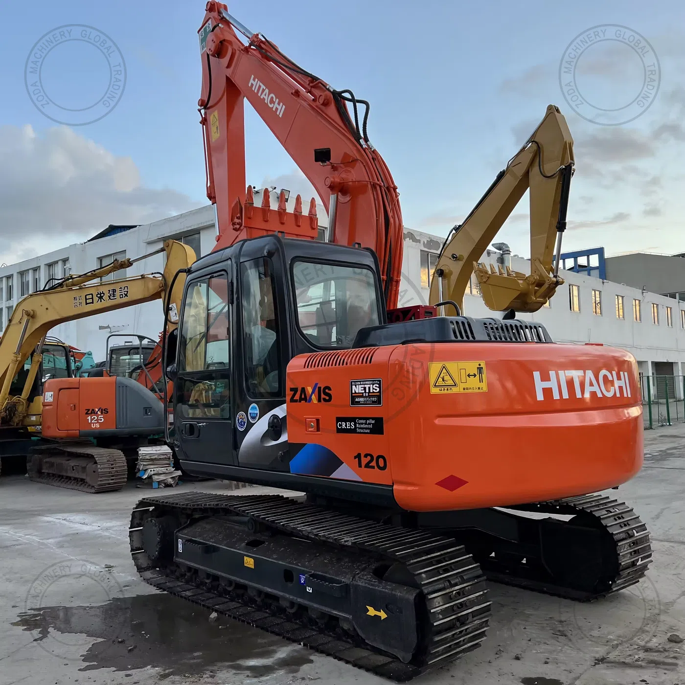 Used Mini Excavator HITACHI ZX120 4 for Sale photo 5