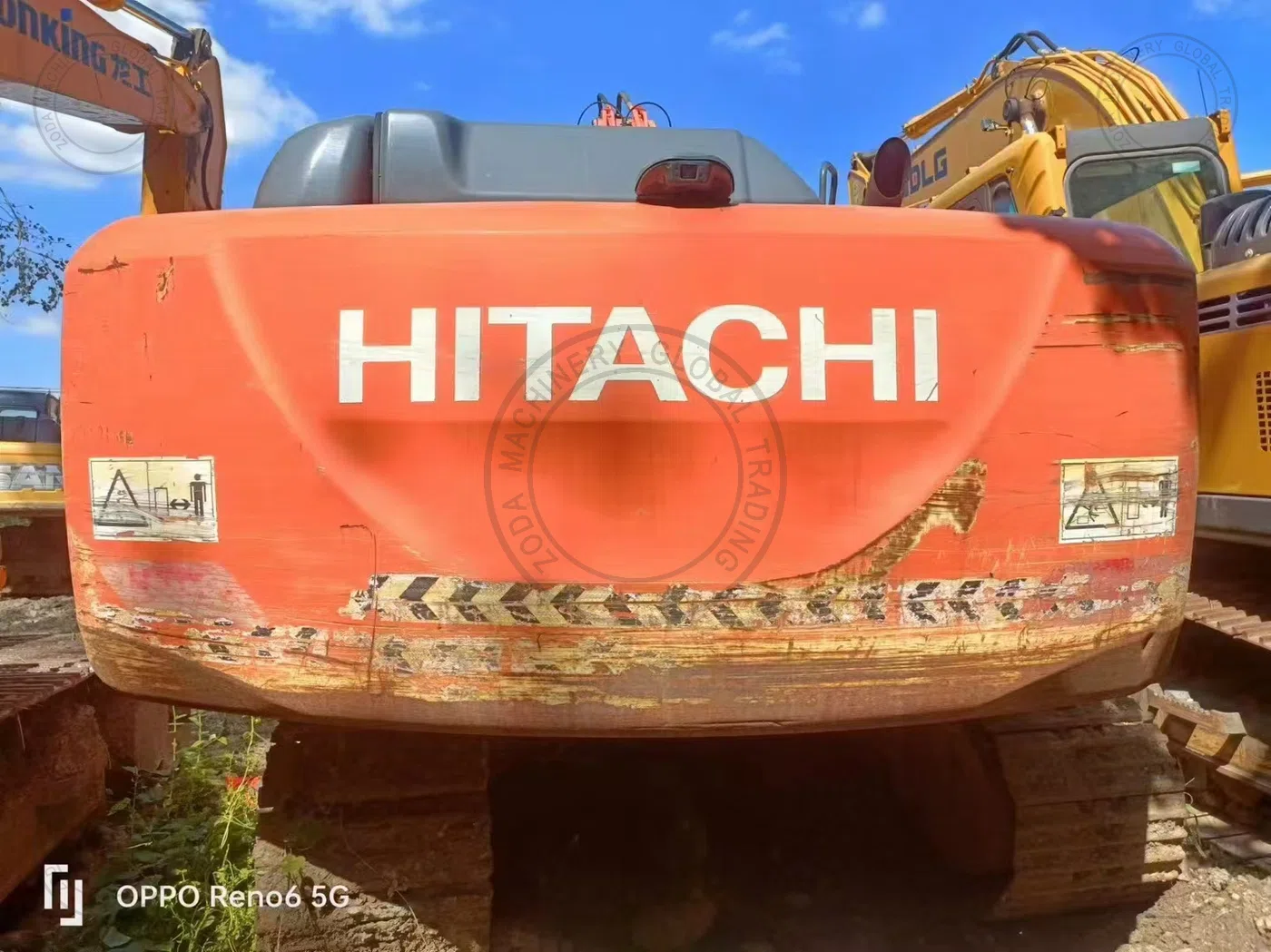 Used Excavator HITACHI ZX200-5A for Sale