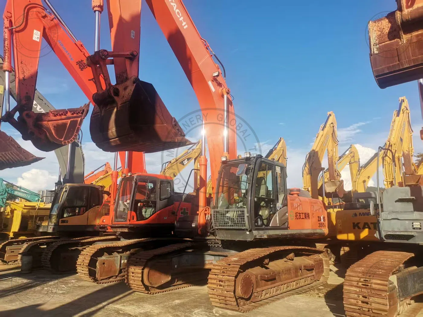 Used Excavator HITACHI ZX350-5B for Sale photo 2