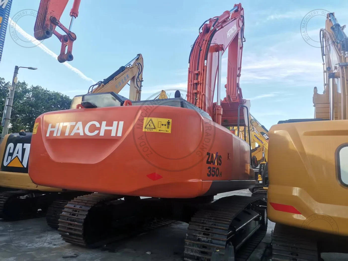 Used Excavator HITACHI ZX350-5G 日本 for Sale photo 3