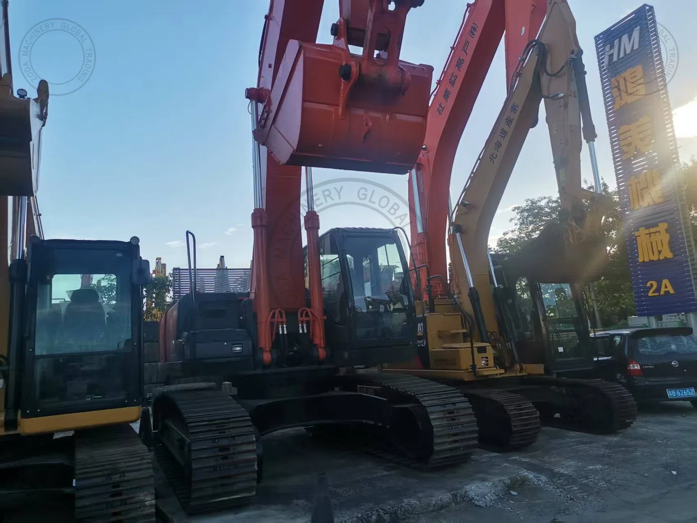 Used Excavator HITACHI ZX350-5G 日本 for Sale photo 4