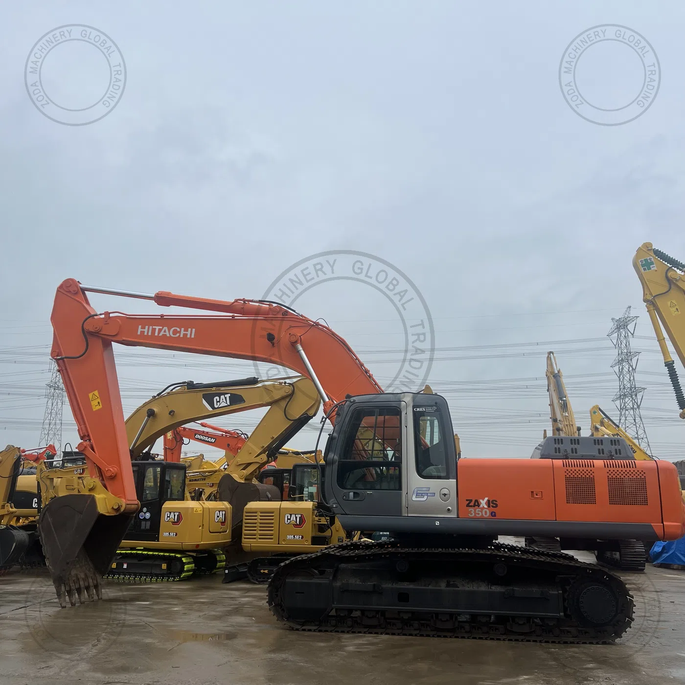 Used Excavator HITACHI ZX350 for Sale photo 9