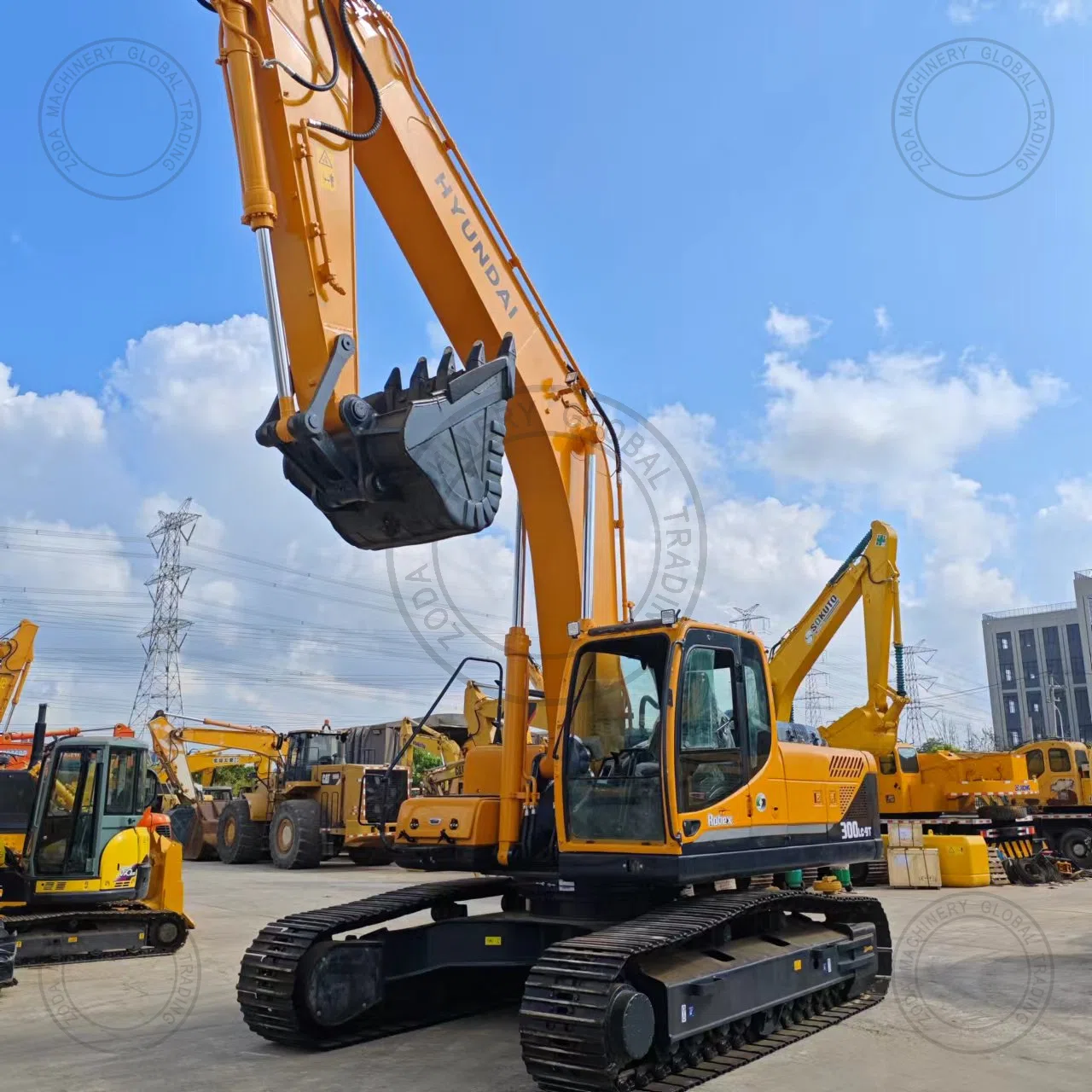 Used Excavator HYUNDAI 300 for Sale photo 8