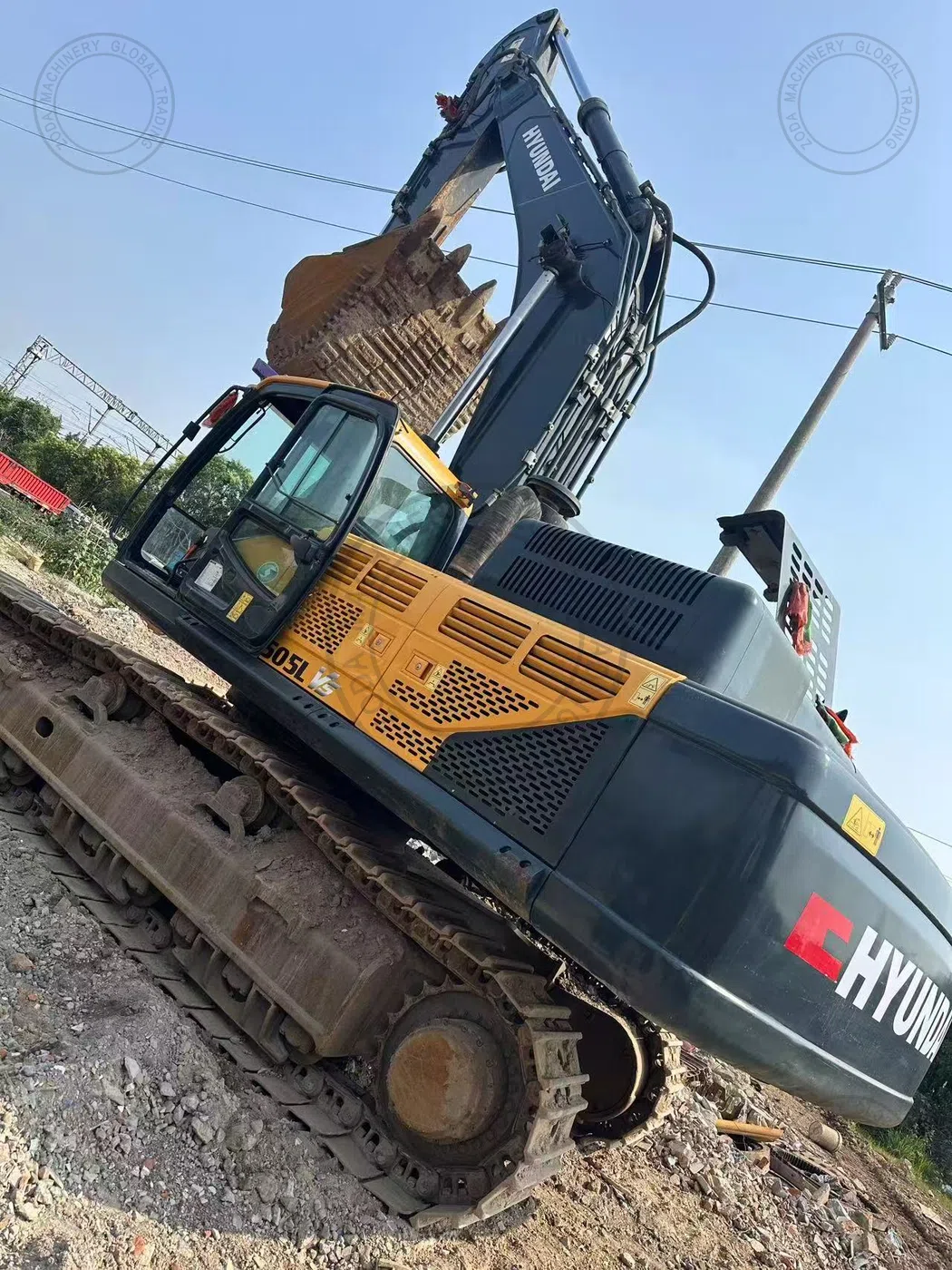Used Excavator HYUNDAI 505 for Sale photo 2