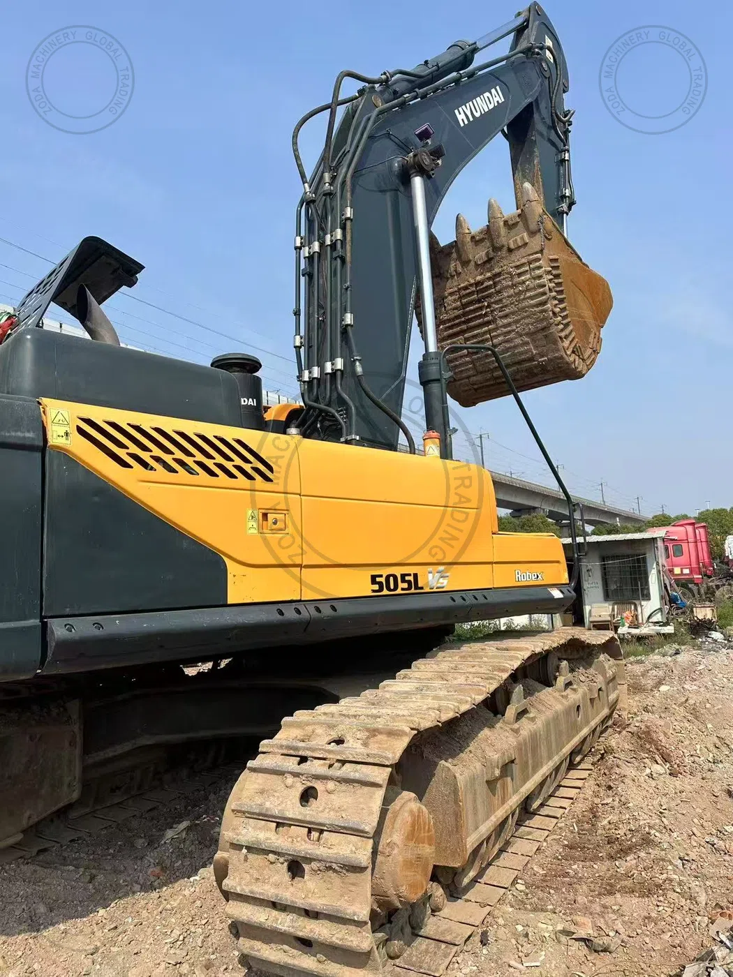 Used Excavator HYUNDAI 505 for Sale photo 7