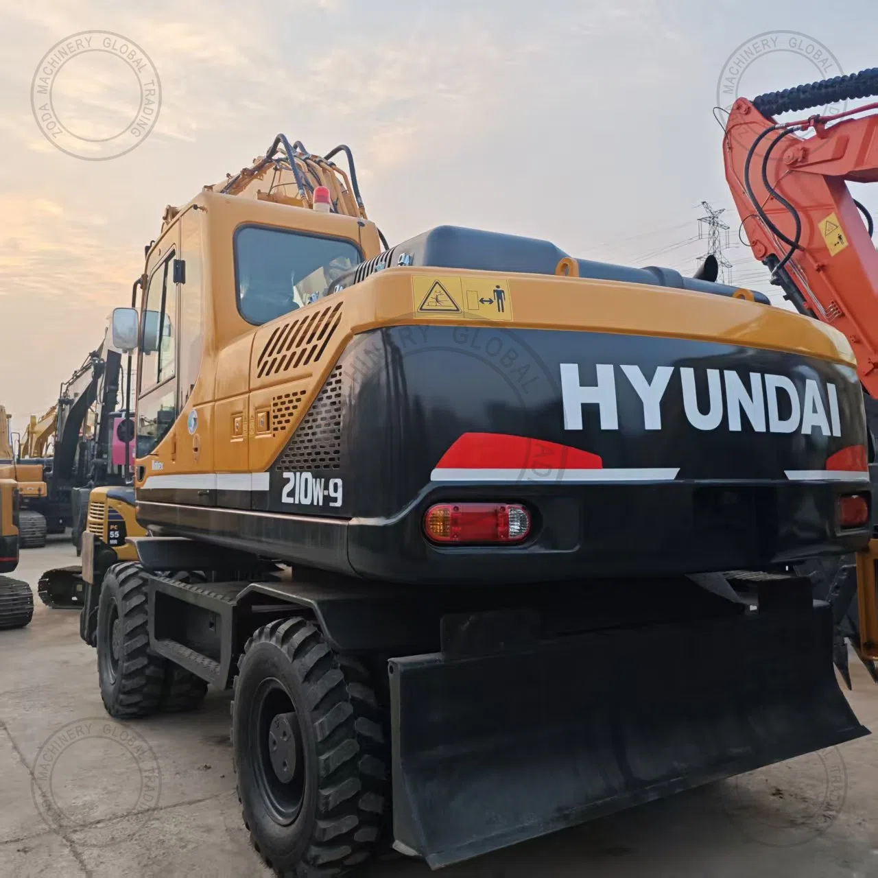 Used Excavator HYUNDAI HW210-9 for Sale photo 5