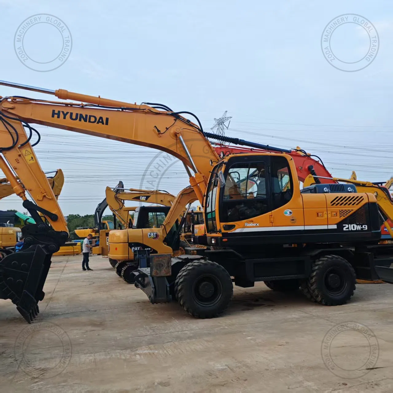 Used Excavator HYUNDAI HW210-9 for Sale photo 8