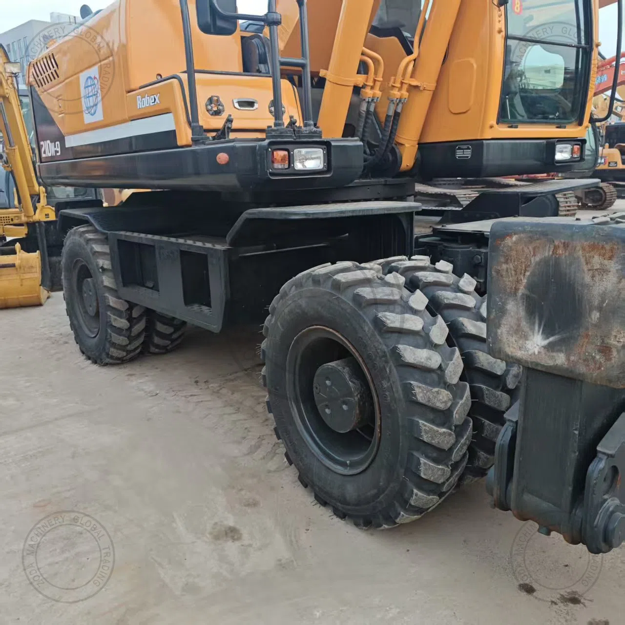 Used Excavator HYUNDAI HW210-9 for Sale photo 10