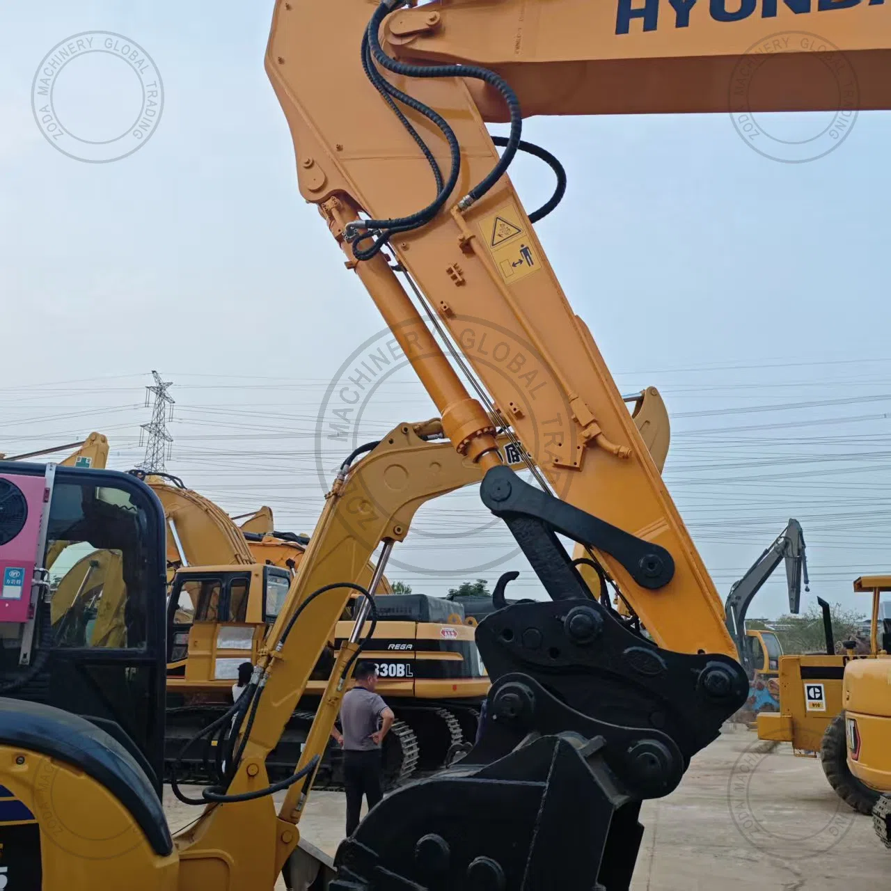 Used Excavator HYUNDAI HW210-9 for Sale photo 12