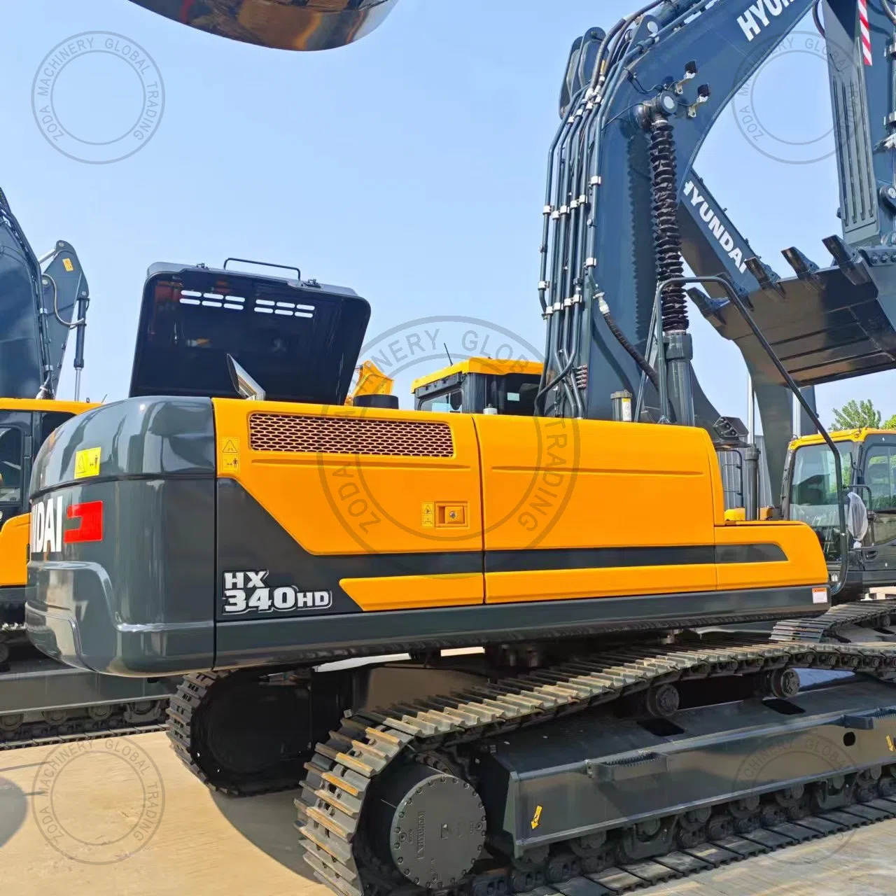 Used Excavator HYUNDAI HX340HD for Sale photo 12