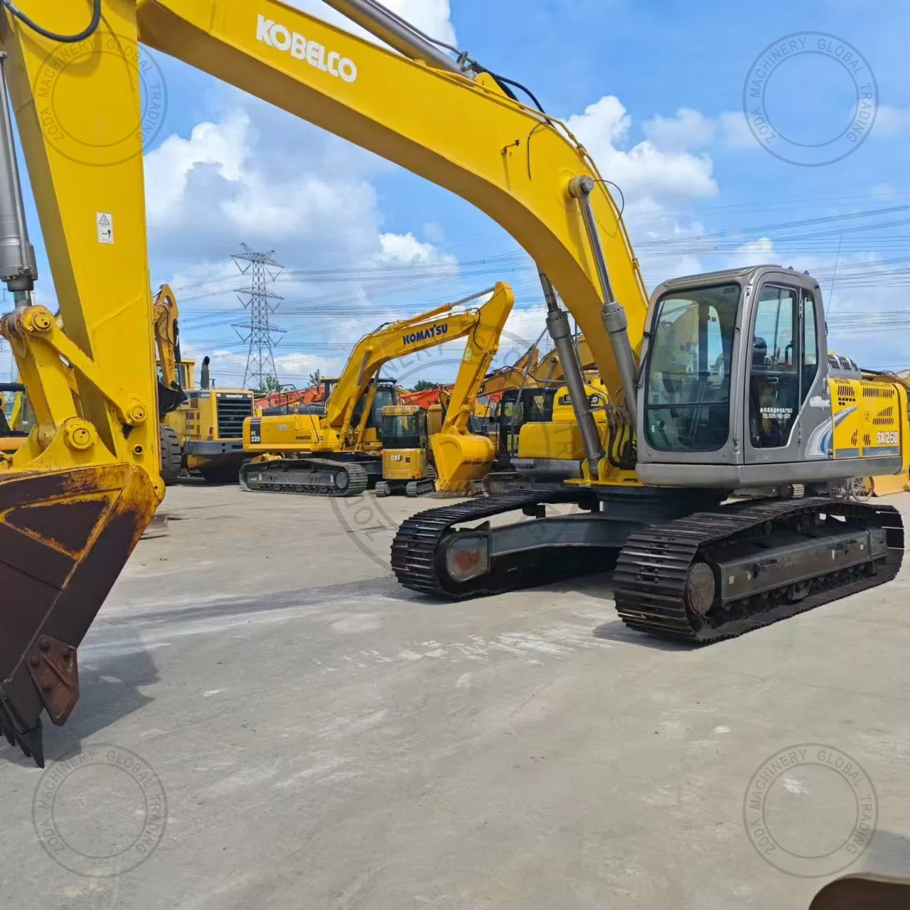 Used Excavator KOBELCO SK260 for Sale