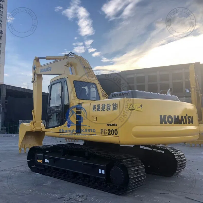 Used Excavator KOMATSU 200-6 for Sale photo 3