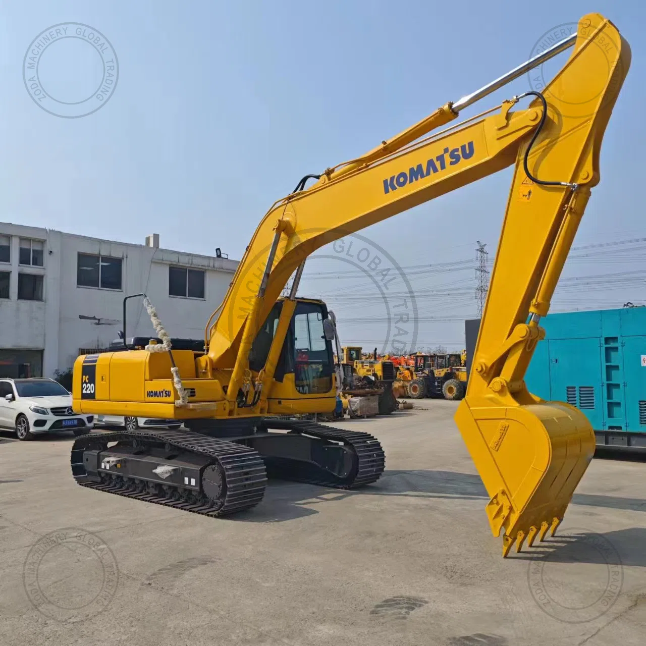 Used Excavator komatsu 220-7 for Sale photo 3