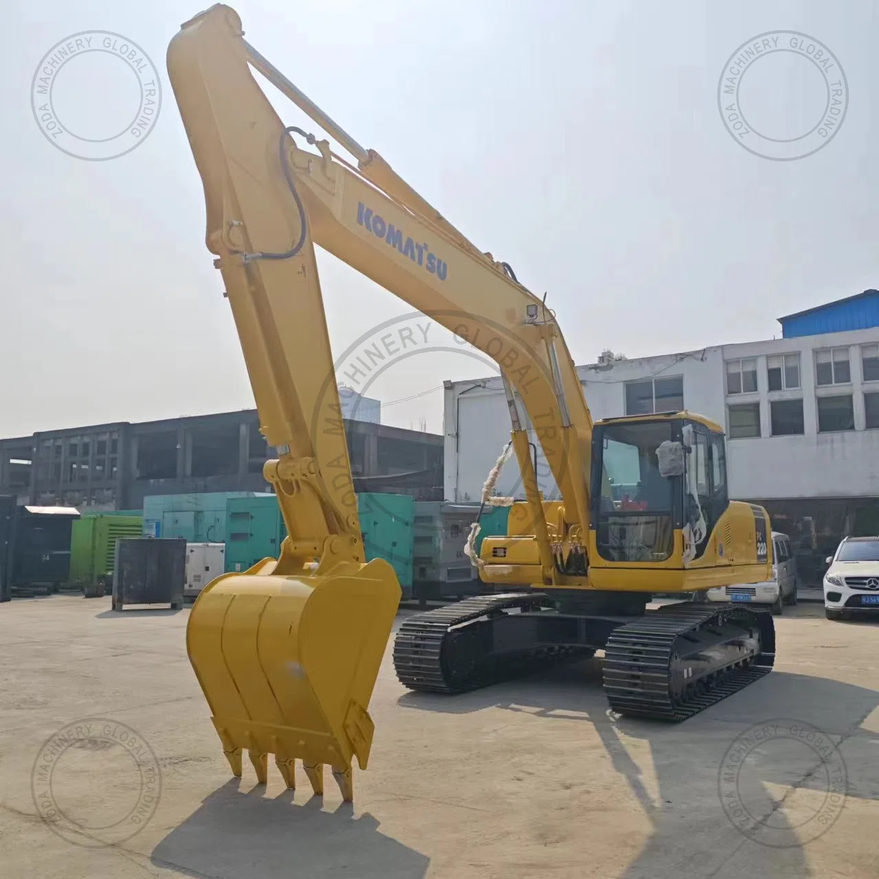 Used Excavator komatsu 220-7 for Sale photo 4