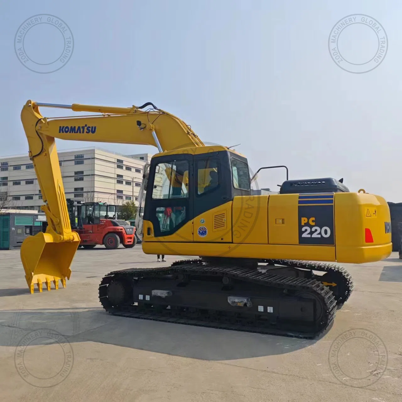 Used Excavator komatsu 220-7 for Sale photo 5