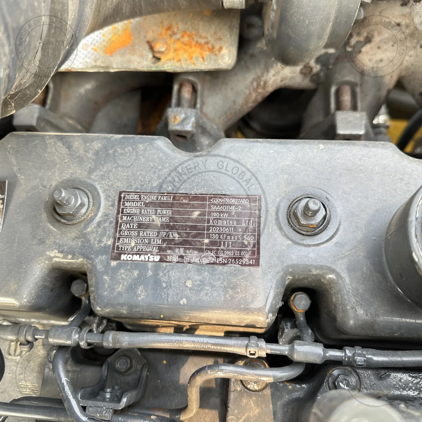 Used Excavator KOMATSU PC350-7 for Sale photo 4