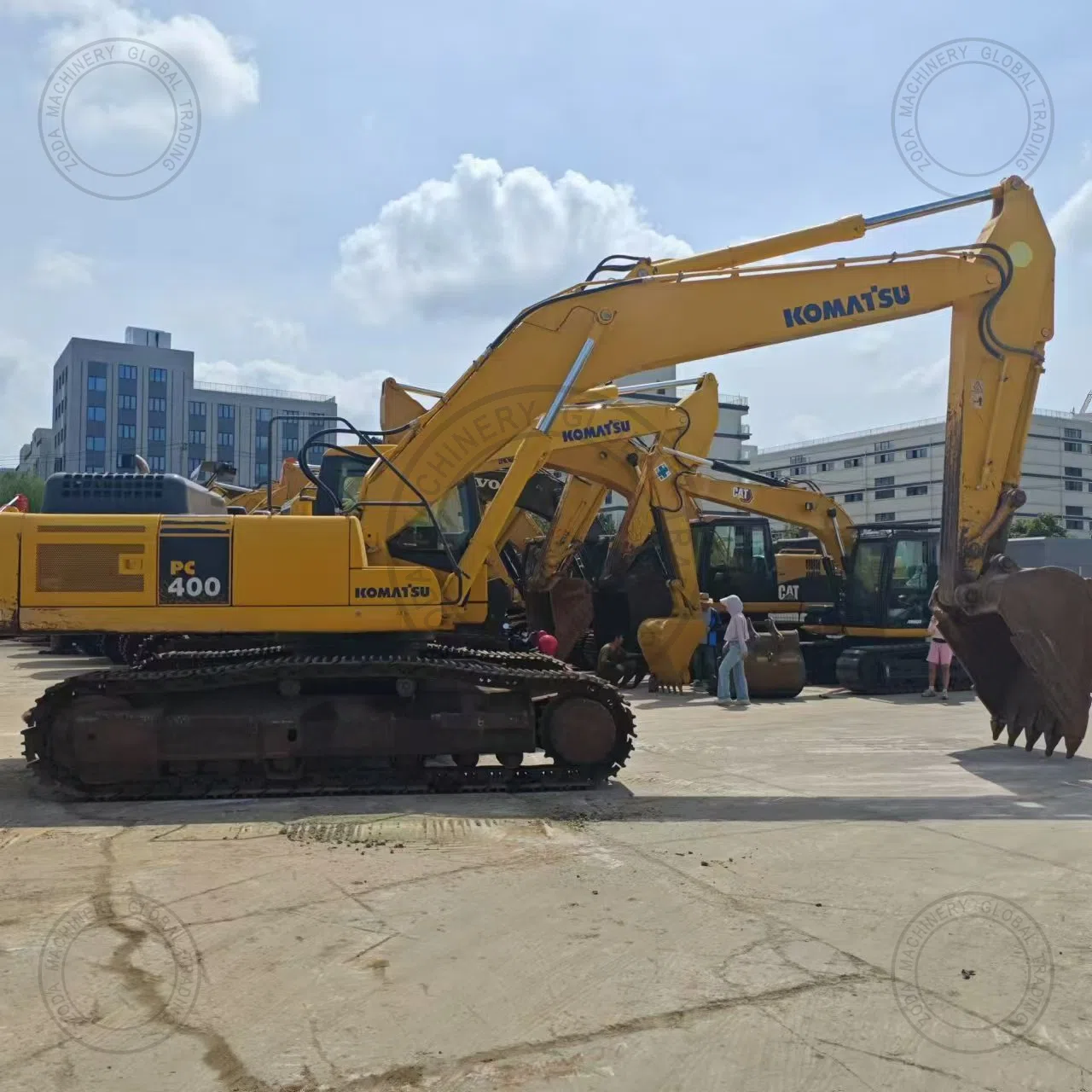 Used Excavator komatsu pc400-7 2 for Sale photo 3