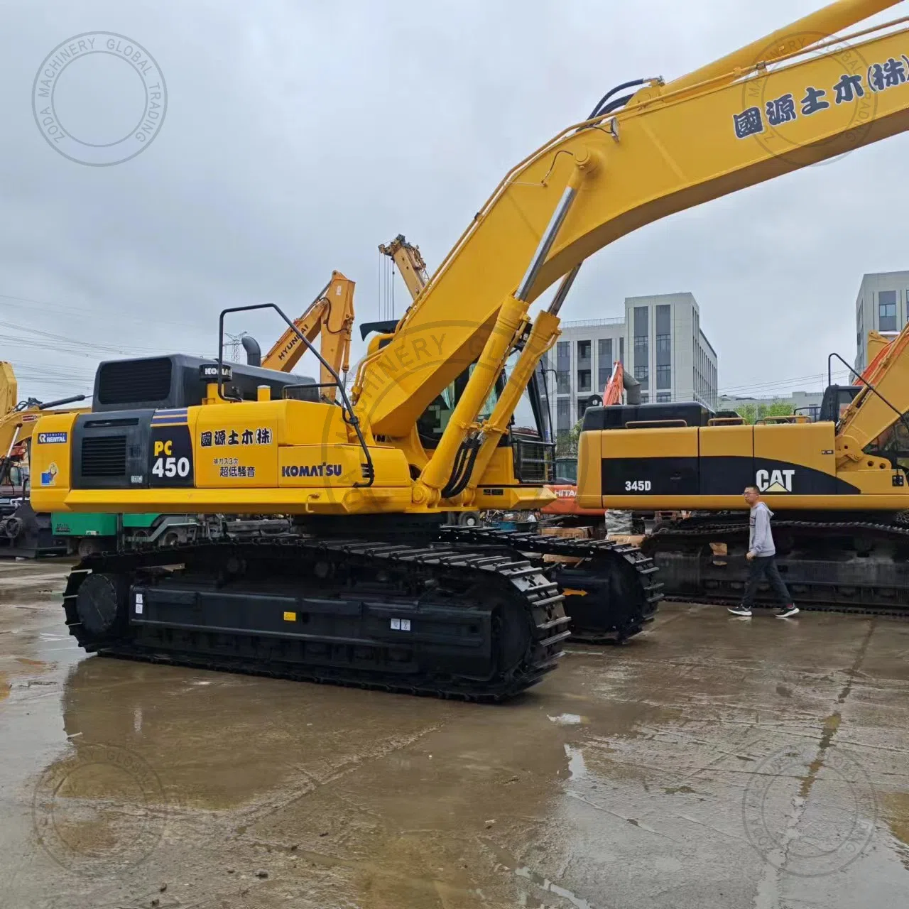 Used Excavator KOMATSU PC450-8R 1 for Sale photo 8